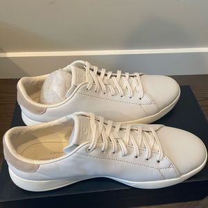 COLE HAAN: Mens White GrandPro Tennis Sneaker. Never worn!